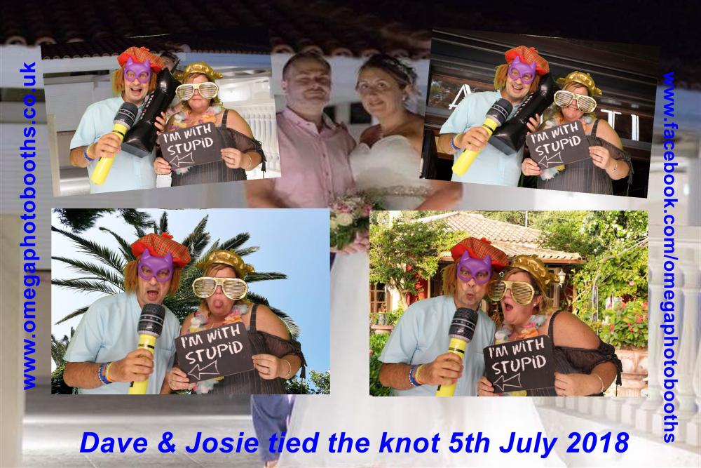Josie & Dave's wedding  | View more photos from the event at gallery.omegaphotobooths.co.uk/u/Omega-Photobooths/Josie-Daves-wedding